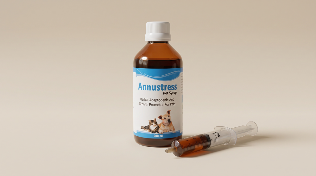 Herbiovet Sinnesro – produktbild med spruta