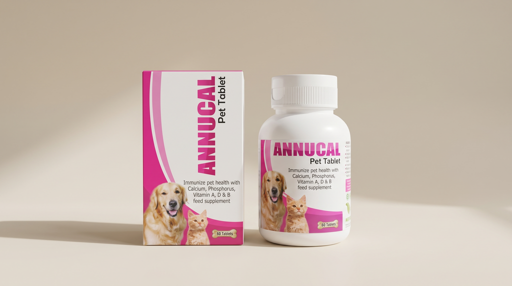 Herbiovet SkelettKraft – produktbild kartong och burk
