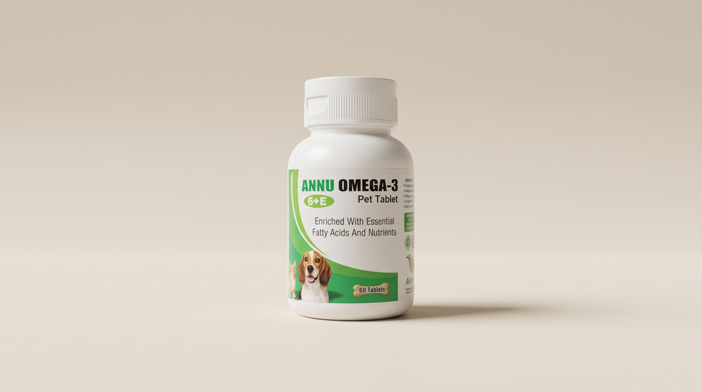 Herbiovet OmegaGlans – produktbild burk
