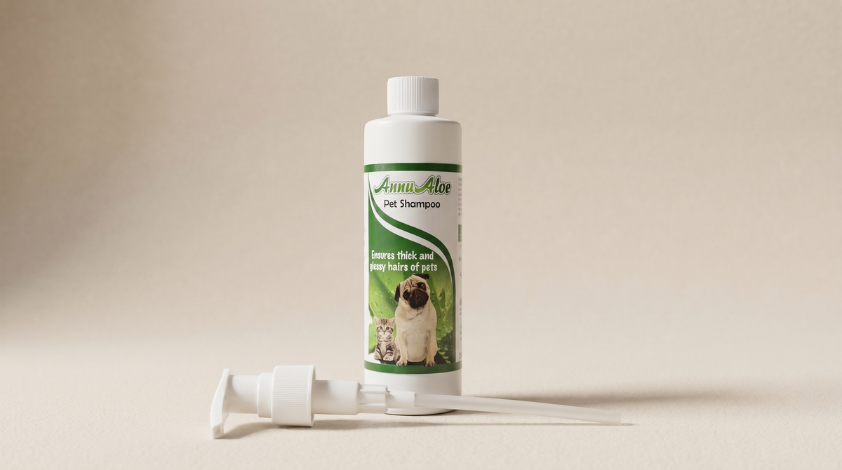 Herbiovet PälsGlans – produktbild flaska