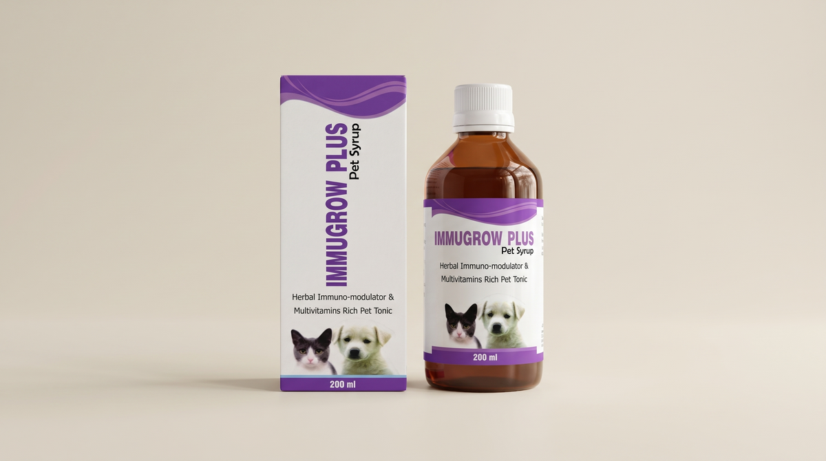 Herbiovet ImmunKraft – produktbild kartong och flaska